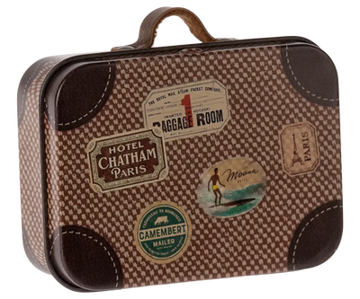 Maileg Micro Suitcase: Brown image 0