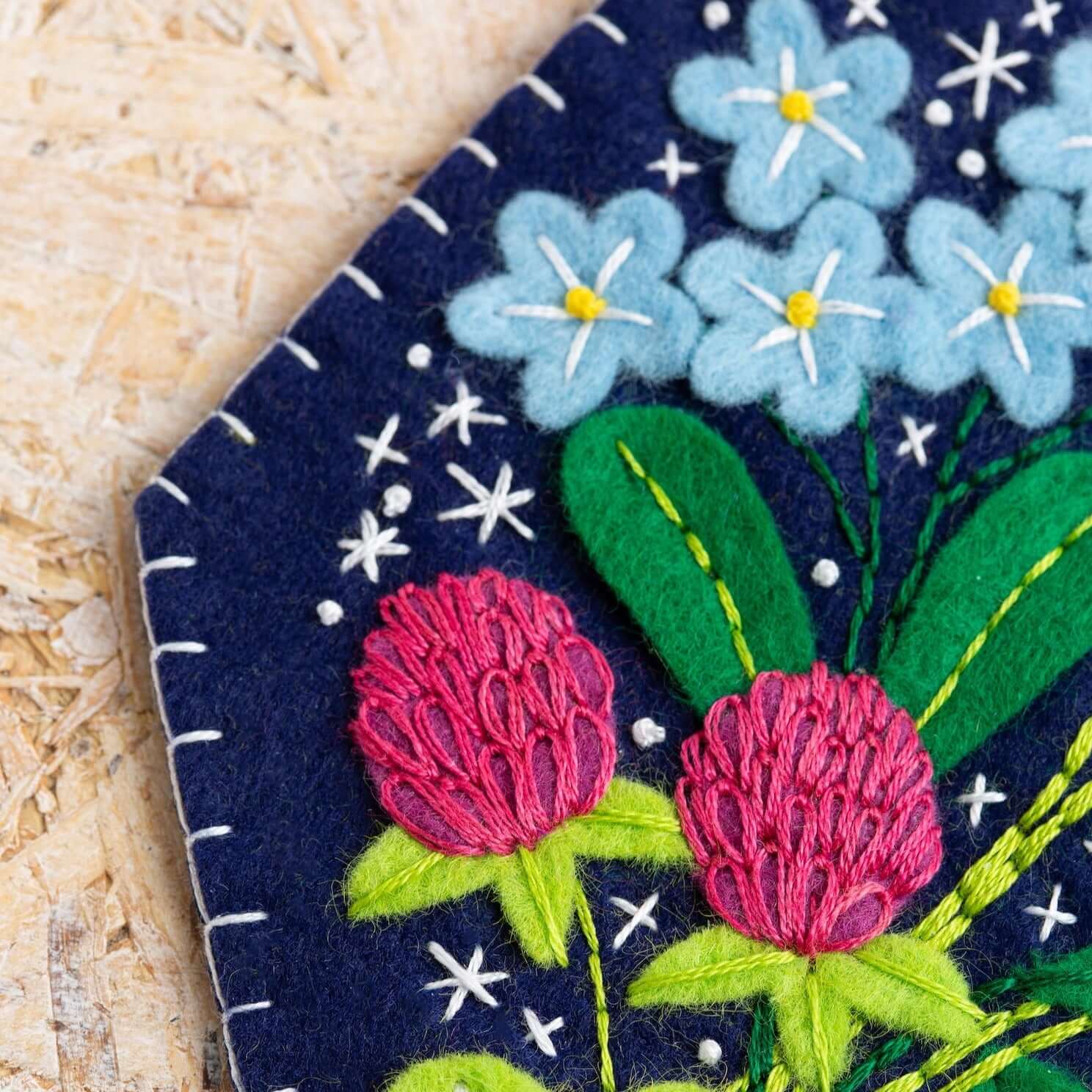 Wildflower Pennant Felt Craft Kit image 5