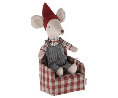 Maileg Mouse Chair - Red image 1