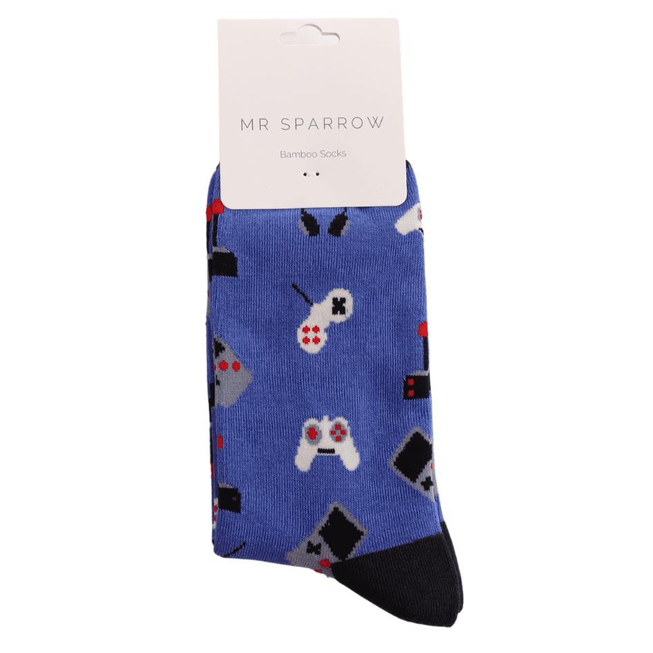 Mr Sparrow Gaming Socks: Royal image 1