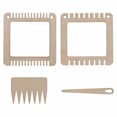 Weaving Set: Two Small Frames, Comb and Needle image 1