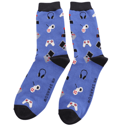 Mr Sparrow Gaming Socks: Royal image 0