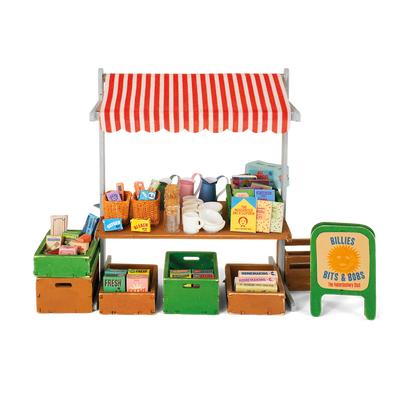 Mouse Mansion Mini Scene Kit – Market Stall Sam & Julia at Bibelot Leek UK Stockist