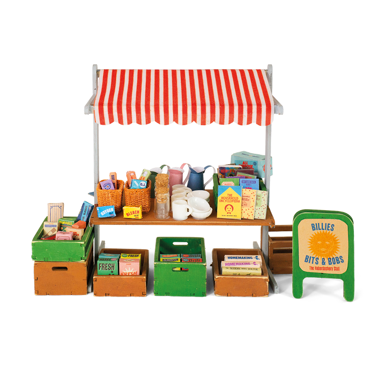 Mouse Mansion Mini Scene Kit – Market Stall Sam & Julia at Bibelot Leek UK Stockist