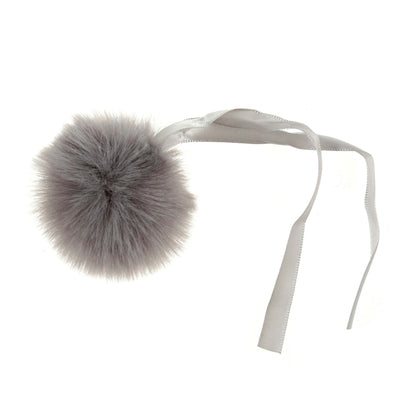 Faux Fur Mink Pom Pom: Medium image 0