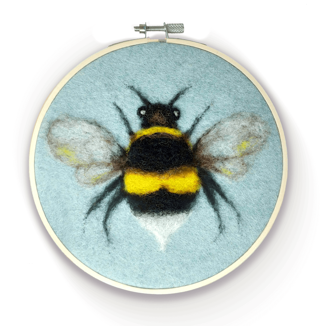 Bee in a Hoop Needle Felting Kit image 2
