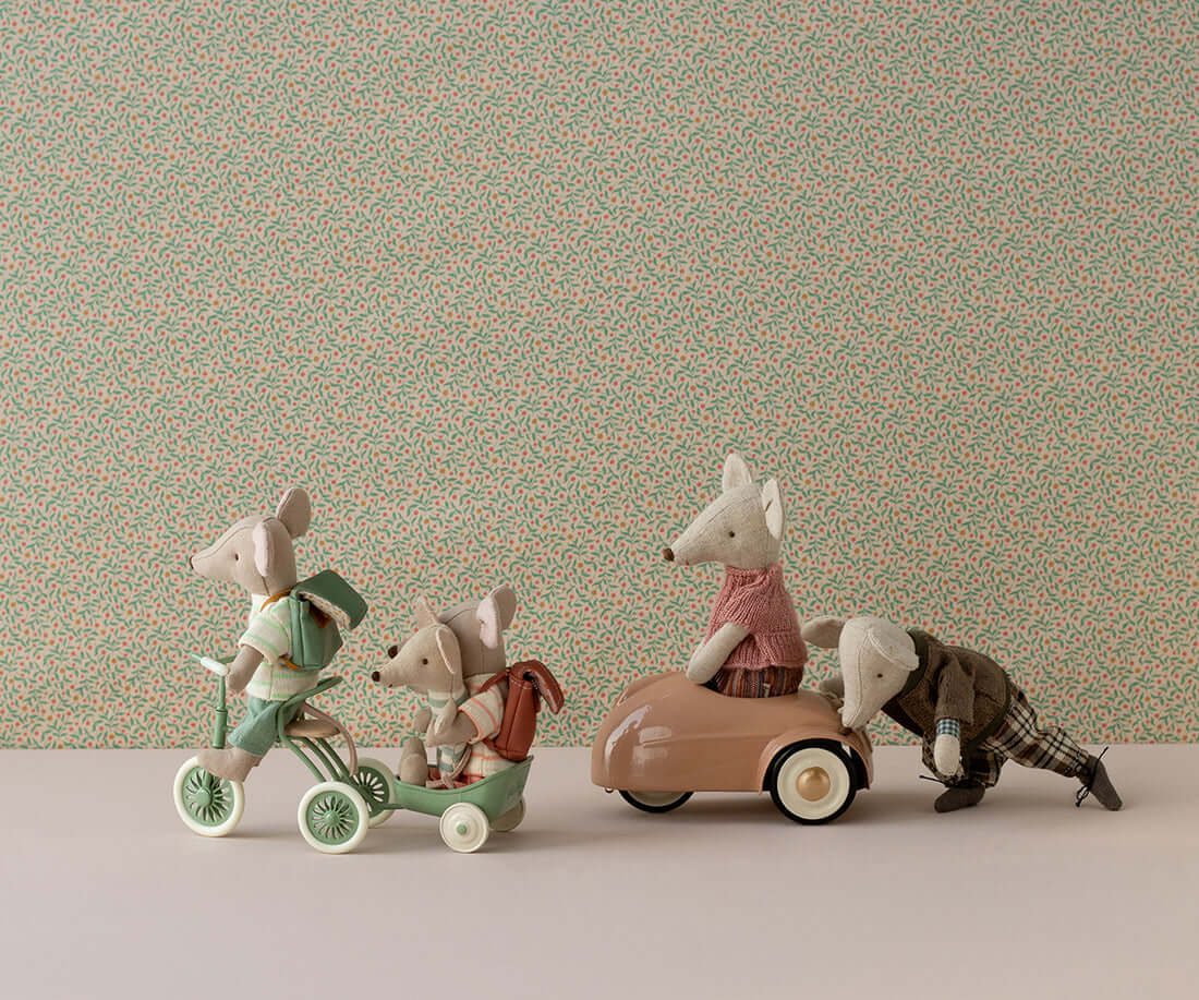Maileg Tricycle Hanger, Mouse - Green image 2
