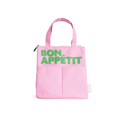Helio Ferretti Bon Appetit Lunch Bag - Pink Lunch Bag Bibelot Leek UK Stockist