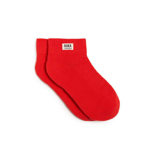 Roka Wembley Socks: 24 Colours - Cranberry image