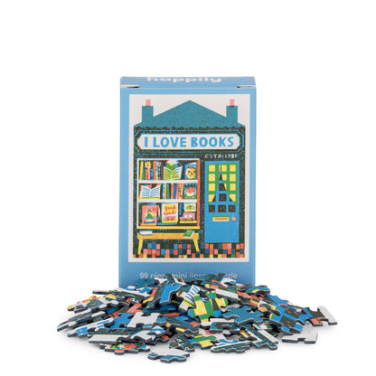 Book Shop - 99 Piece Mini Jigsaw Puzzle Happily Puzzles