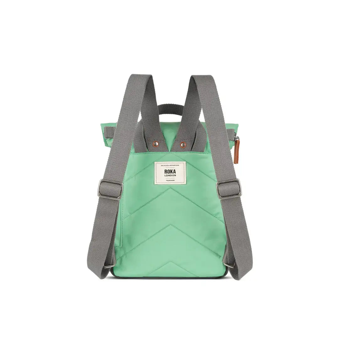 Roka Backpack Small Canfield B Recycled Nylon: Matcha image 3