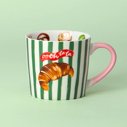 Eleanor Bowmer - Oooh La La Croissant Mug image 0
