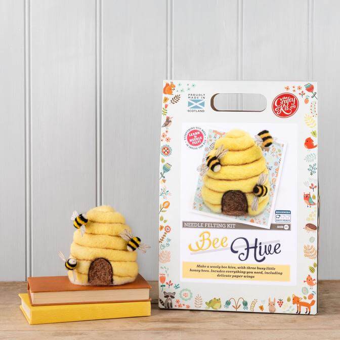 Bee Hive Needle Felting Kit image 1