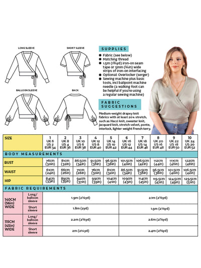 Tilly and the Buttons Pearl Cardigan Sewing Pattern image 12