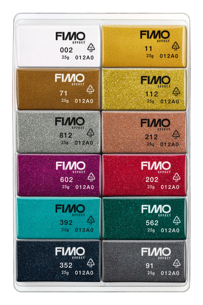 Fimo Sparkle Effects Mixed Pack of 12 at Bibelot Leek