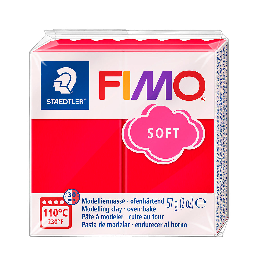 Indian Red - Fimo Soft 8020-24 - Single 57G at Bibelot Leek