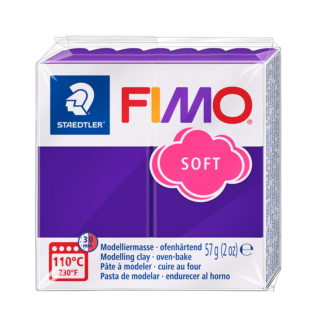 Plum - Fimo Soft 8020-63 - Single 57g at Bibelot Leek