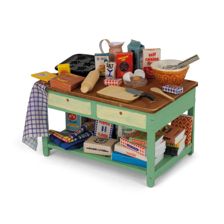 Mouse Mansion Mini Scene Kit – Baking Cookies Sam & Julia at Bibelot Leek UK Stockist