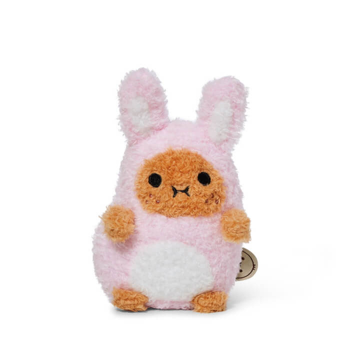 Noodoll Pink Bunny Ricespud Mini Sitting Plush Toy *COMING SOON* image 0