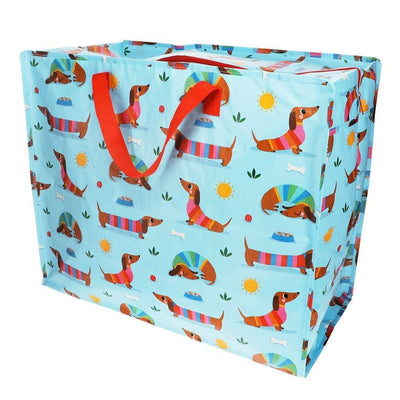 Rex London Sunny Sausage Dog Jumbo Storage Bag at Bibelot Leek UK Stockist