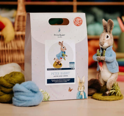 Beatrix Potter - Peter Rabbit and the Stolen Radishes Needle Felting Craft Kit image 0