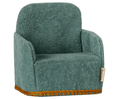 Maileg Mouse Folding Chair - Mint image 0