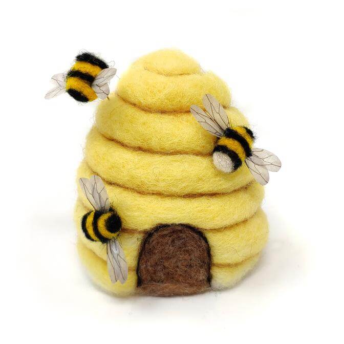 Bee Hive Needle Felting Kit image 2