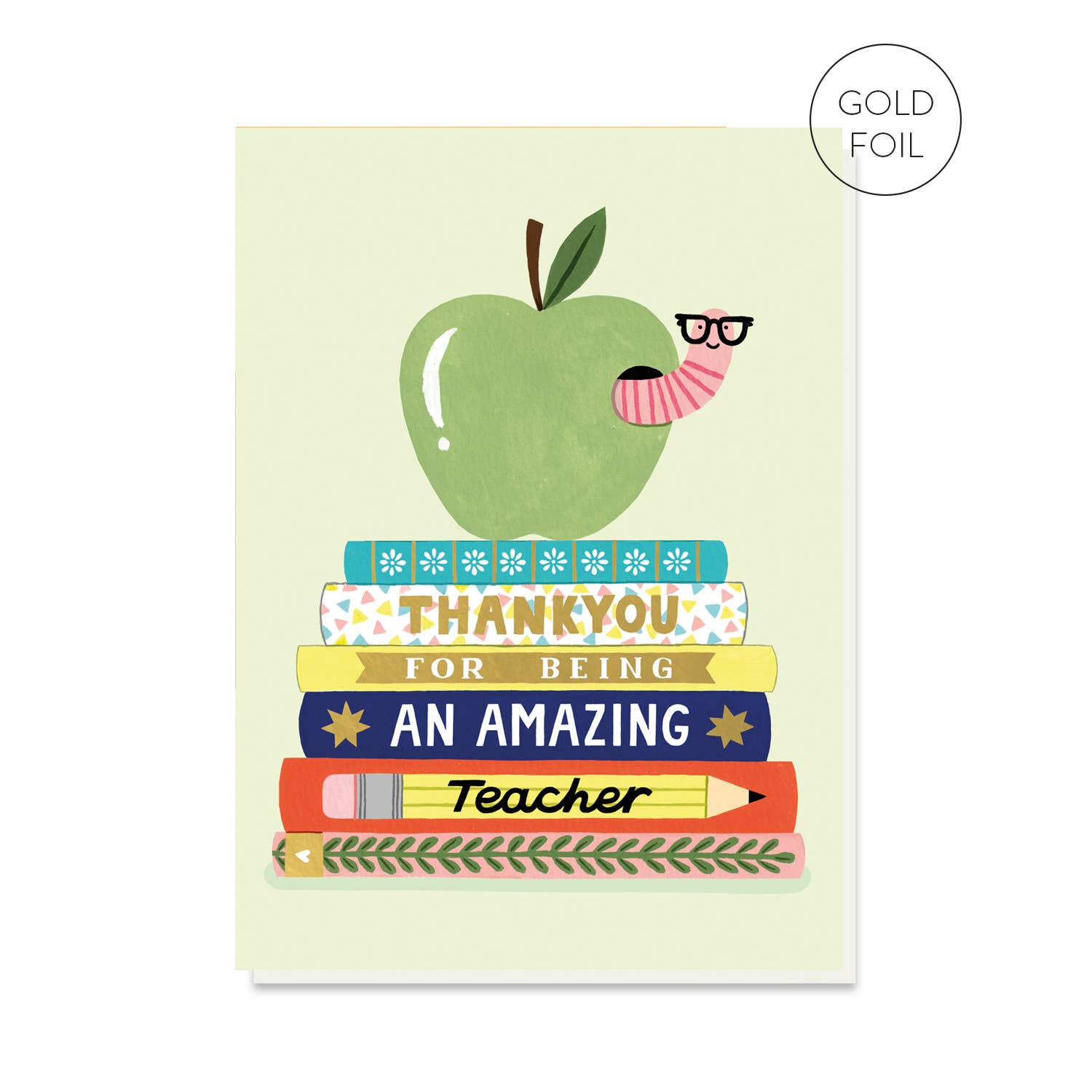 Stormy Knight Amazing Teacher Thank You Card | Thank You Teacher Card at Bibelot Leek