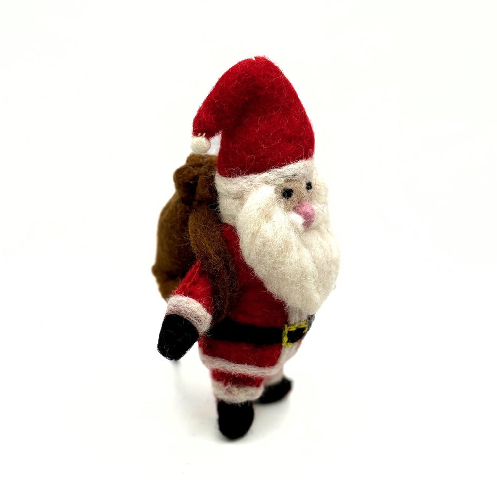 Amica Felt fair trade Father Christmas with Sack