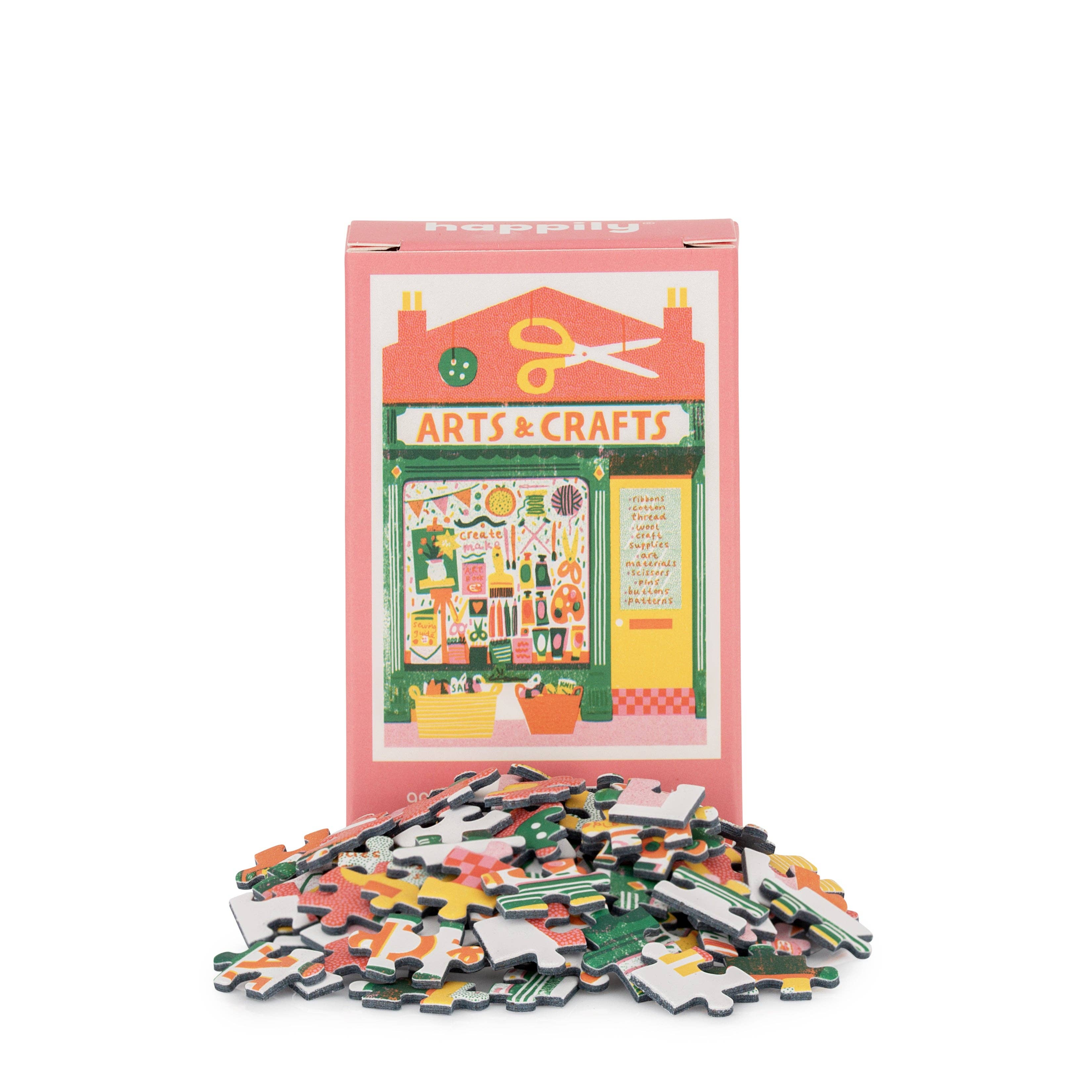 Arts & Craft Shop - 99 Piece Mini Jigsaw Puzzle Happily Puzzles