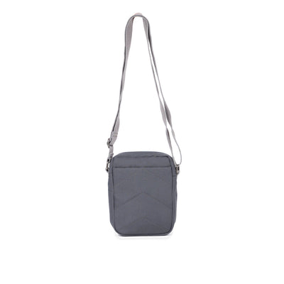 Roka Bond Crossbody Recycled Canvas: Faded Black