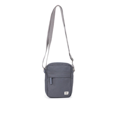 Roka Bond Crossbody Recycled Canvas: Faded Black