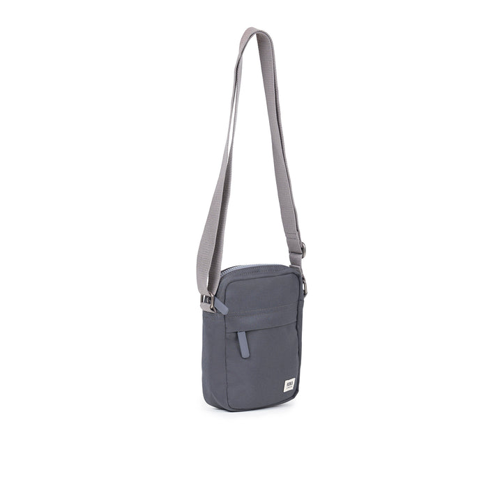 Roka Bond Crossbody Recycled Canvas: Faded Black