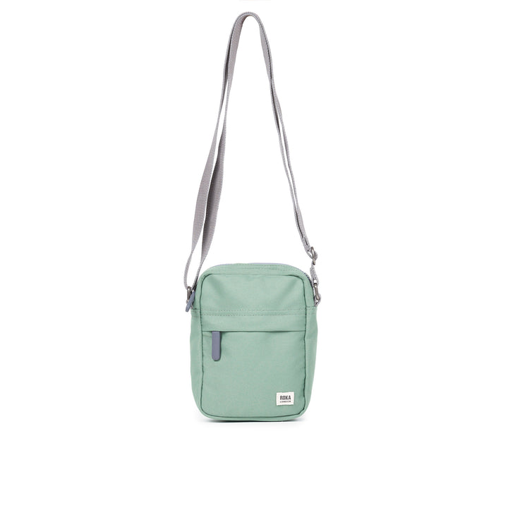 Roka Bond Crossbody Recycled Canvas: Frost