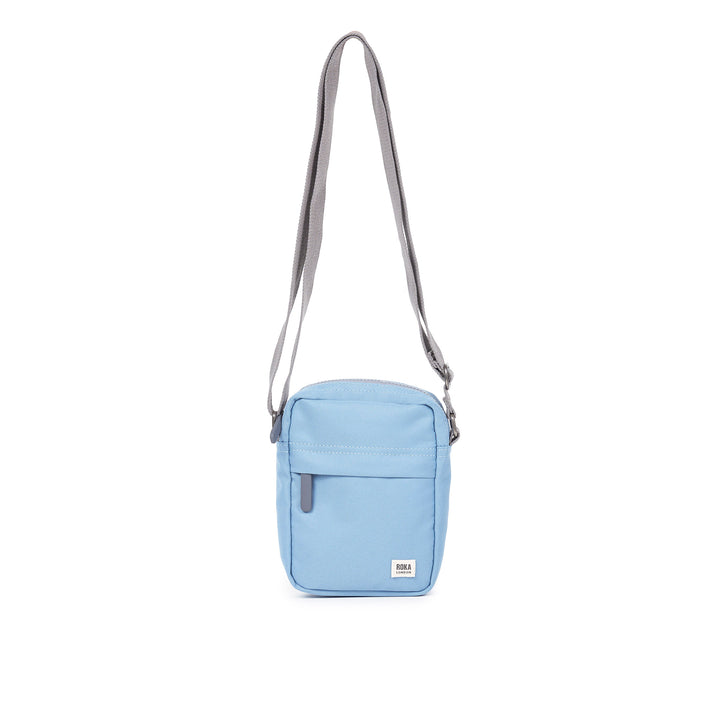 Roka Bond Crossbody Recycled Canvas: Retro Blue