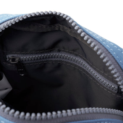 Roka Bond Crossbody Recycled Canvas: Retro Blue