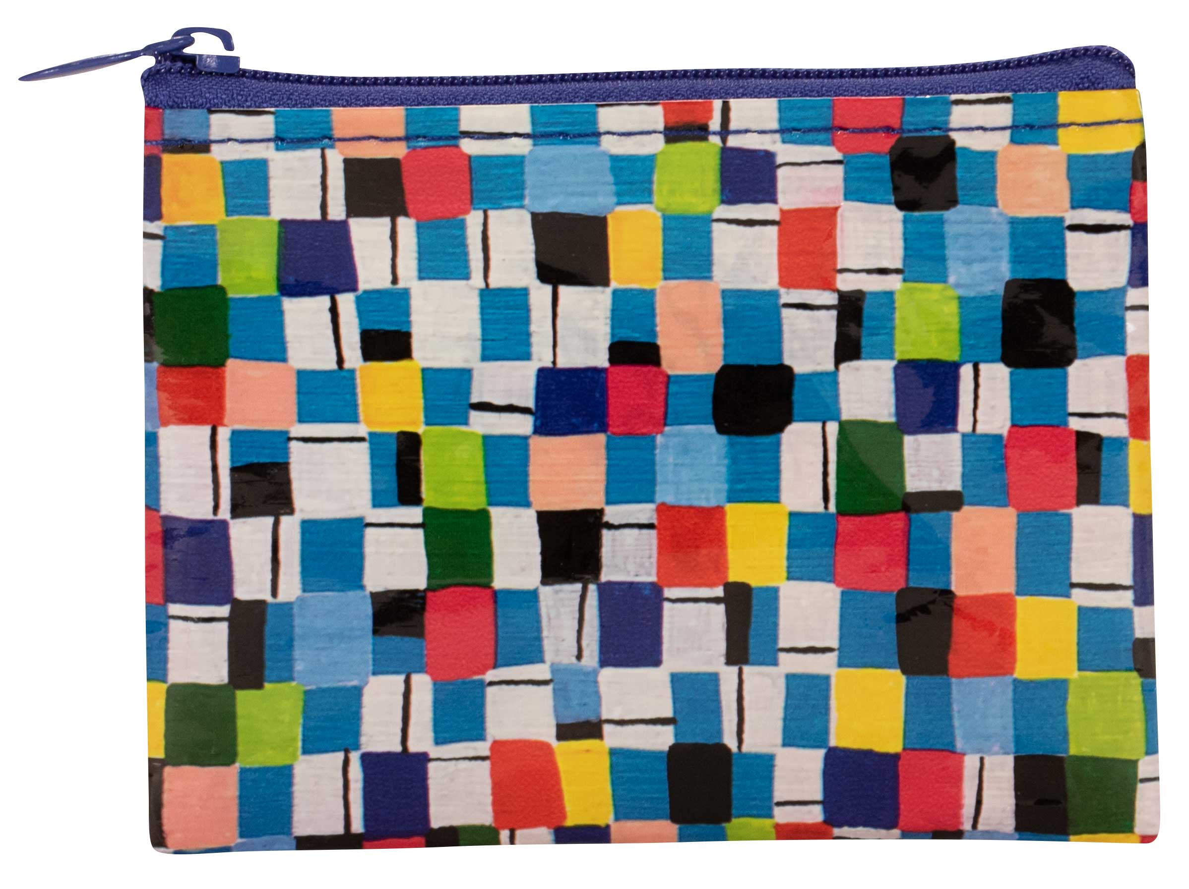 Blue Q Checkerboard Coin Purse