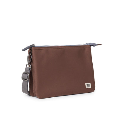 Roka Carnaby Crossbody XL Coco Recycled Canvas 