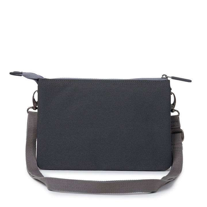 Roka Carnaby Crossbody XL Faded Black Recycled Canvas