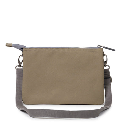 Roka Carnaby Crossbody XL Taupe Recycled Canvas
