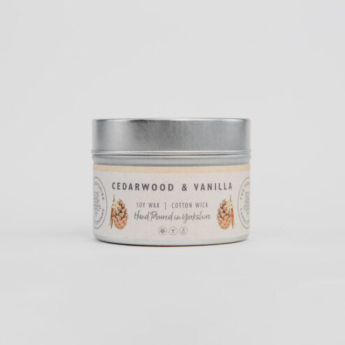 The Yorkshire Candle Company Cedarwood & Vanilla Candle / Wax Melt