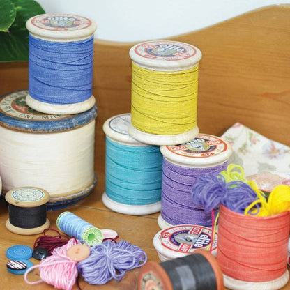 Cotton Reel Tin filled with Jelly Beans - Assorted Colours