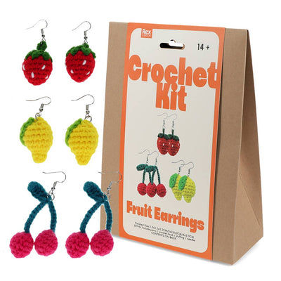 Crochet Earrings Kit - Fruits at Bibelot, Leek