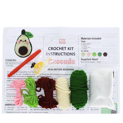 Crochet Kit - Avocado at Bibelot, Leek