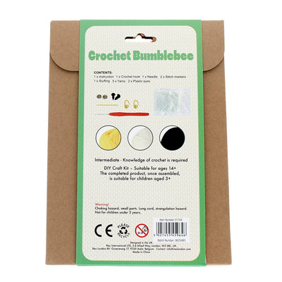 Rex London Crochet Kit - Bumblebee Bibelot Leek UK Stockist