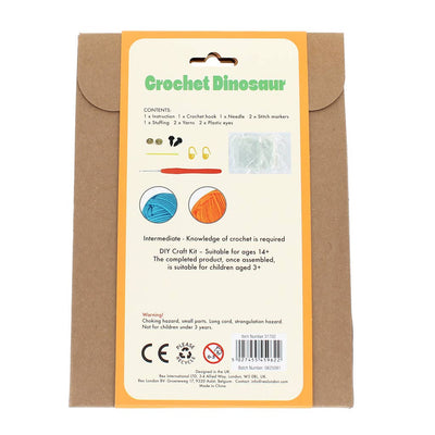 Crochet Kit - Dinosaur at Bibelot, Leek