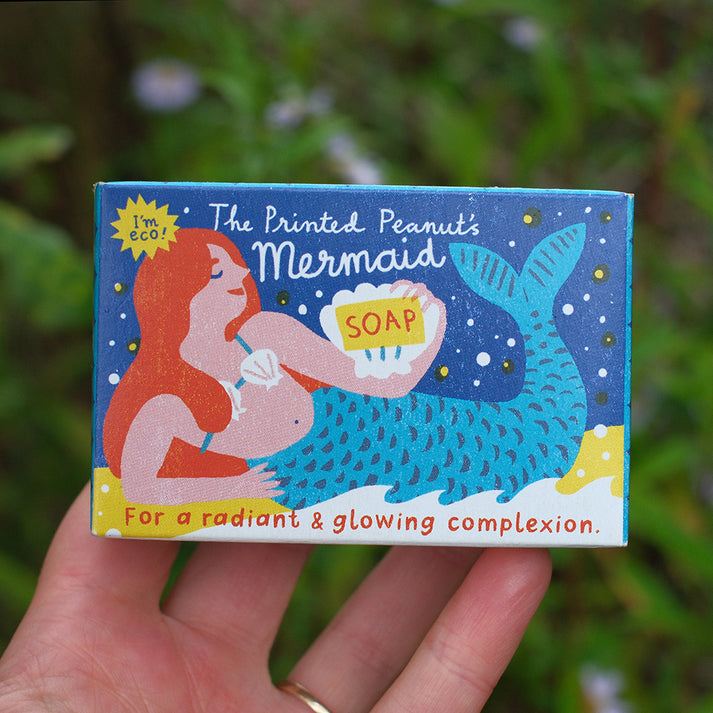 Mermaid Rose Geranium Natural Handmade Soap Bar at Bibelot Leek