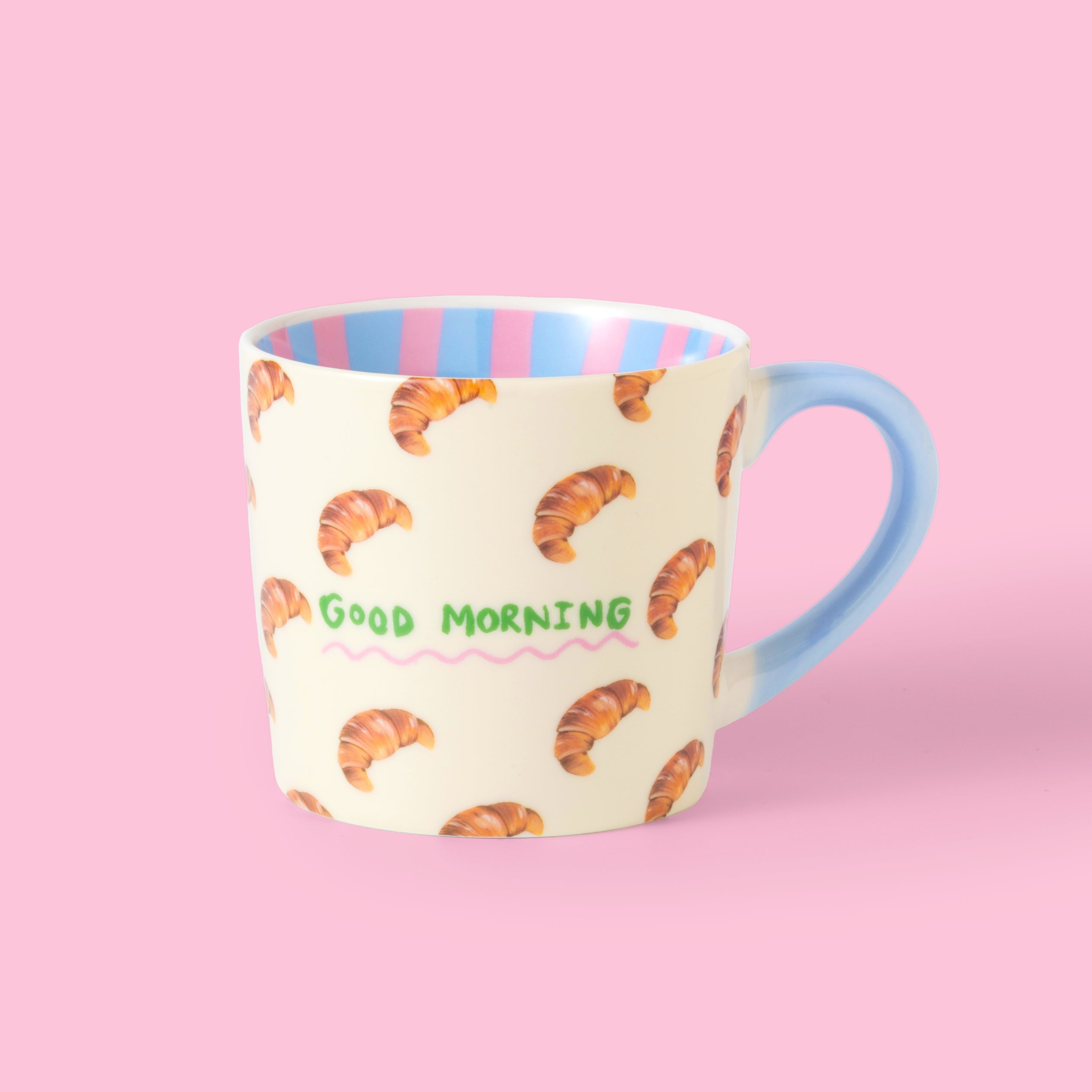 Eleanor Bowmer - Good Morning Croissant Mug Bibelot Leek, UK Stockist