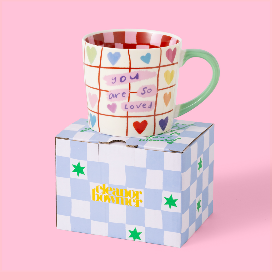 Eleanor Bowmer - You Are So Loved Mug Bibelot Leek, UK Stockist