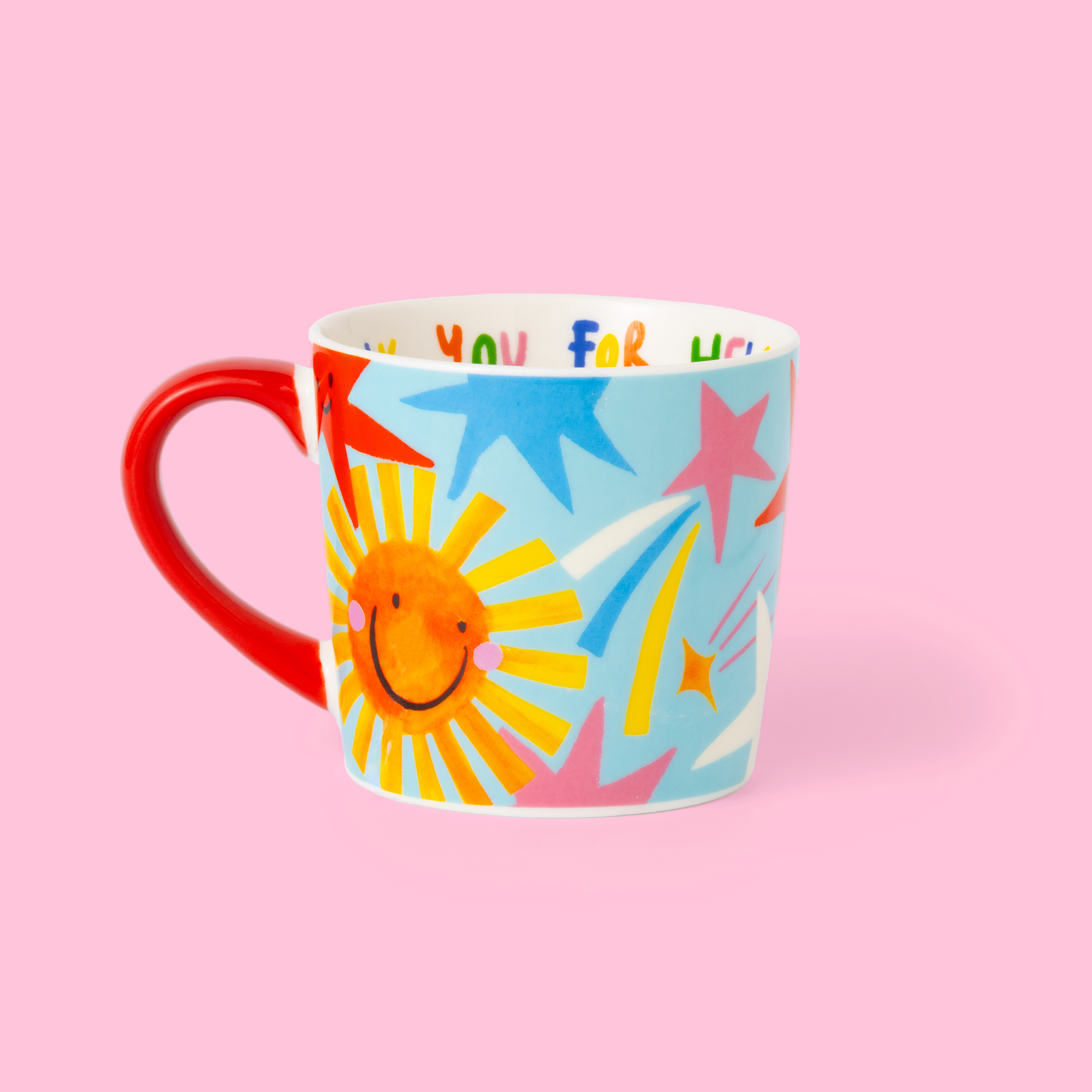 Eleanor Bowmer Thank You for Helping Me Shine Mug at Bibelot Leek UK Stockist